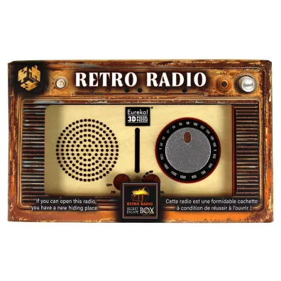 �amig��wka Escape Box Retro Radio Secret  poziom 2/4 Eureka 3D