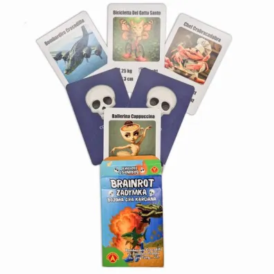 Karty do gry Brainrot Zadymka ALEXANDER 31553