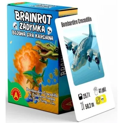 Karty do gry Brainrot Zadymka ALEXANDER 31553