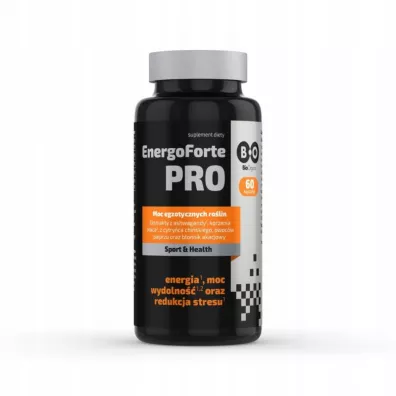 Bioorganic EnergoForte PRO Suplement diety 60 kaps.