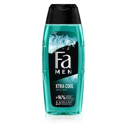 Fa Men Xtra Cool �el pod prysznic z formu�� 2w1 o zapachu Eukaliptusa 400 ml
