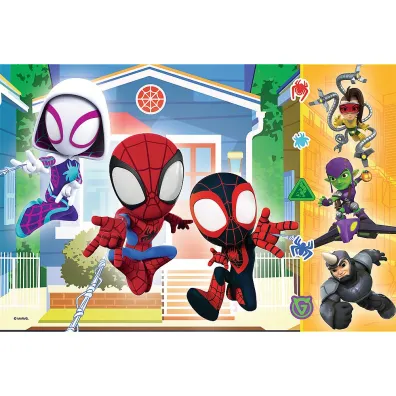 Puzzle 60 el. Spidey and his Amazing Friends Marvel. W �wiecie Spidey`a Trefl