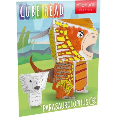 Dino Parasaurolophus Cube Head MCH000116