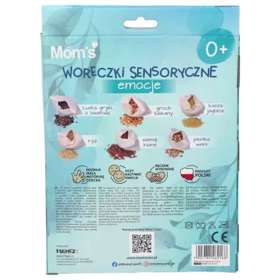 Woreczki sensoryczne Emocje Hencz Toys