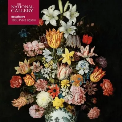 Puzzle 1000 el. Martwa natura z kwiat�w Bosschaert Amb Flame Tree