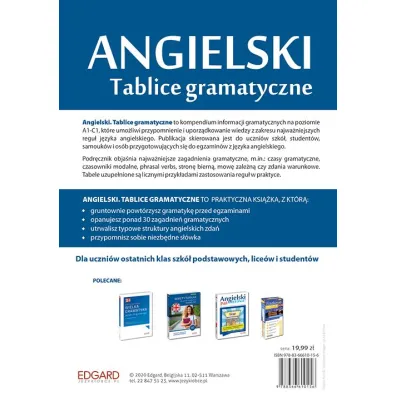 Angielski. Tablice gramatyczne