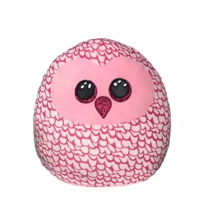 Squish-a-Boos Pinky r�owa sowa 30 cm Ty