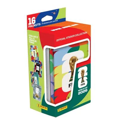 Fifa World Cup 2026 puszka kolekcjonera z naklejkami Panini
