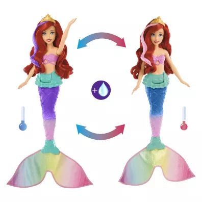 Disney Princess. Arielka Syrenka z funkcj� Lalka HPD43 Mattel