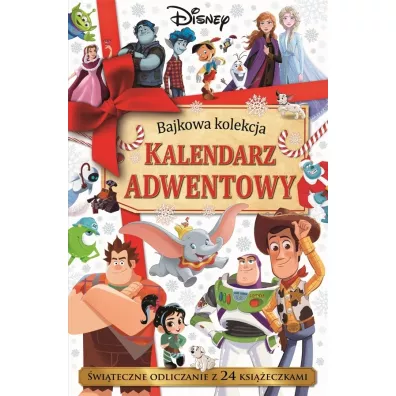 Kalendarz adwentowy. Bajkowa kolekcja. Disney
