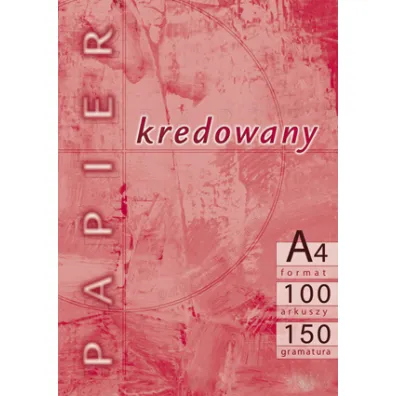 Papier kredowy Kreska 150g 2 str. `100