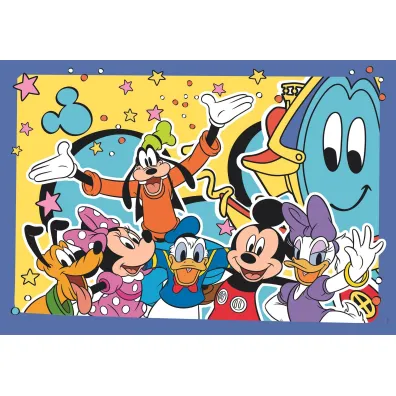 Puzzle 2x20 el. SuperColor. Mickey Clementoni