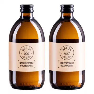 Balja Ekologiczny nabyszczacz do zmywarki Zestaw 2 x 500 ml