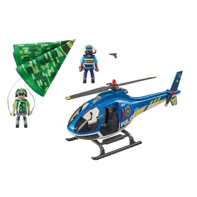 Playmobil City Action Policyjny �mig�owiec: Ucieczka ze spadochronem 70569