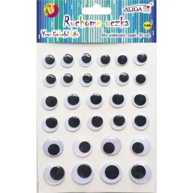 Aliga Ruchome oczka 30 szt