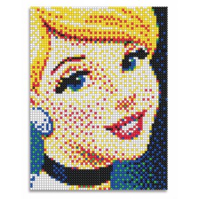 Mozaika pixel art. 4 princess 6600 elementy Quercetti