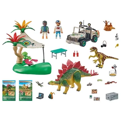 Playmobil Dinos Ob�z badawczy z dinozaurami 71523