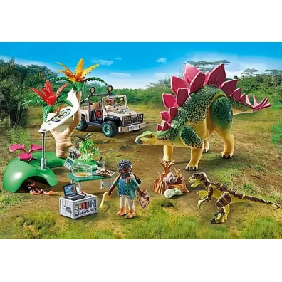 Playmobil Dinos Ob�z badawczy z dinozaurami 71523