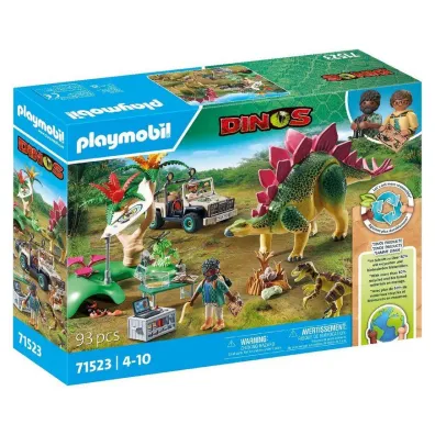 Playmobil Dinos Ob�z badawczy z dinozaurami 71523
