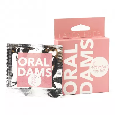 Oral Dams bezlateksowa maska oralna