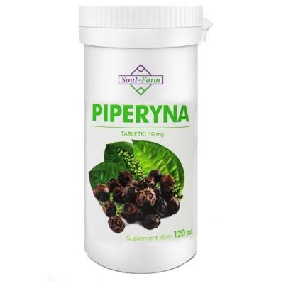 Soul Farm Piperyna 10 mg Suplement diety 120 tab.