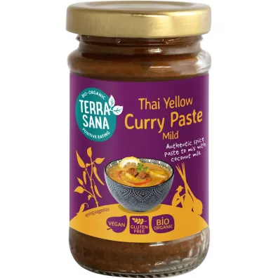 Terrasana Pasta curry tajska bezglutenowa 120 g Bio
