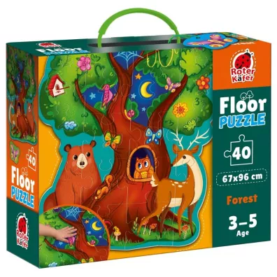 Puzzle podogowe Zwierzta lene Roter Kafer