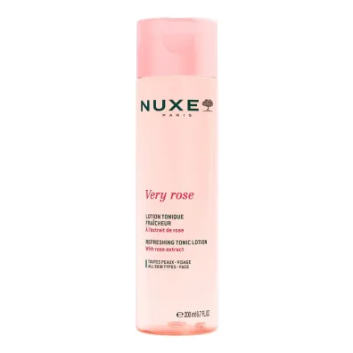 Nuxe Very Rose Refreshing Tonic Lotion od�wie�aj�cy tonik do ka�dego rodzaju sk�ry twarzy 200 ml