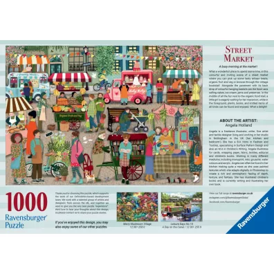 Puzzle 1000 el. Jarmark Ravensburger