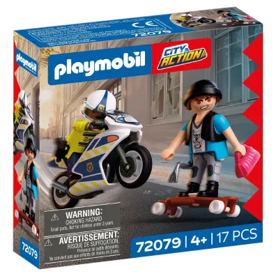 Playmobil City Action Po�cig motocyklowy 72079