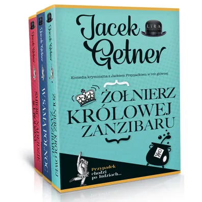 Pakiet Detektyw Jacek Przypadek. Tomy 4-6: �o�nierz kr�lowej Zanzibaru, W sam� p�noc - Jacek Getner
