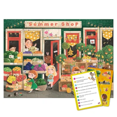 Puzzle 80 el. Look&Find Letnie smako�yki Dodo