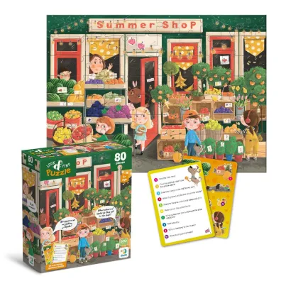 Puzzle 80 el. Look&Find Letnie smako�yki Dodo