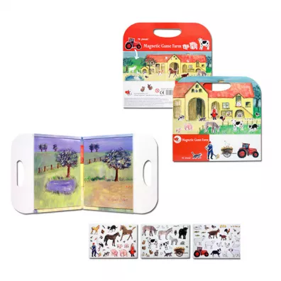 Puzzle Ukadanka, gra magnetyczna, Farma Egmont Toys