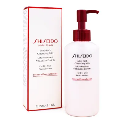 Shiseido Mleczko oczyszczajce do twarzy Extra Rich Cleansing Milk 125 ml