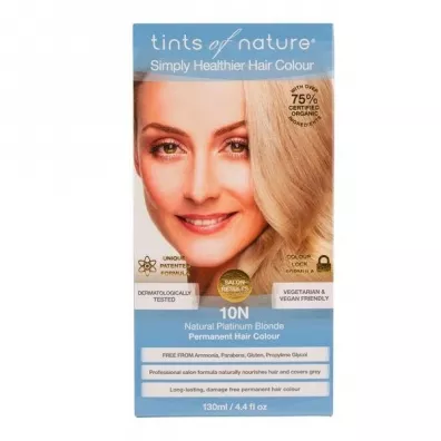 Tints of nature Naturalna farba do wosw  - 10N Naturalny platynowy blond 130 ml