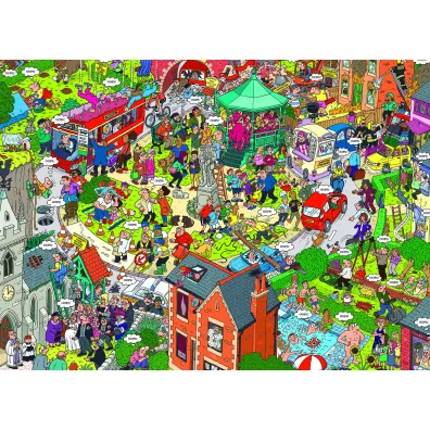 Puzzle 500 el. Co posz�o nie tak? Eurographics