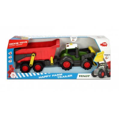 Happy Traktor z przyczepk Dickie Toys