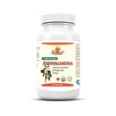 Sewanti Suplement diety Organic Ashwagandha 500 mg 60 kaps. Bio