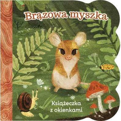 Br�zowa myszka. Ksi��eczka z okienkami - Ginger Swift, Riley Samel