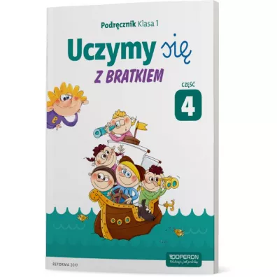 Uczymy si� z Bratkiem. Klasa 1. Podr�cznik. Cz�� 4 - Ma�gorzata Ro�y�ska, Agnieszka Szwejkowska-Kulpa