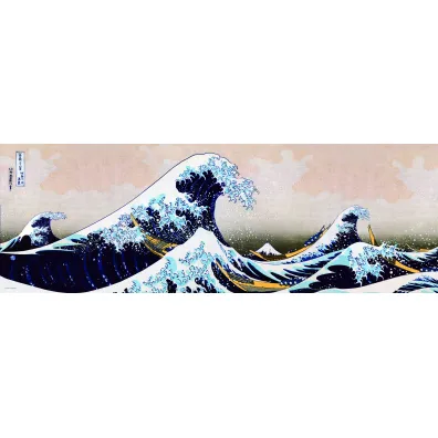 Puzzle panoramiczne 1000 el. Wielka rafa Kanagawa Eurographics