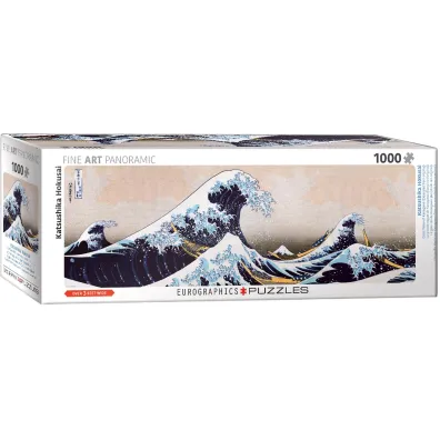 Puzzle panoramiczne 1000 el. Wielka rafa Kanagawa Eurographics