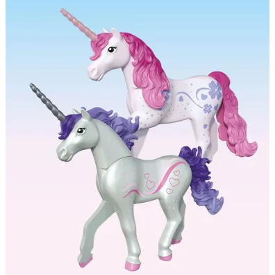Princess Magic Playmobil Magiczna stajnia jednoro�c�w dla mamy i �rebaka 71839