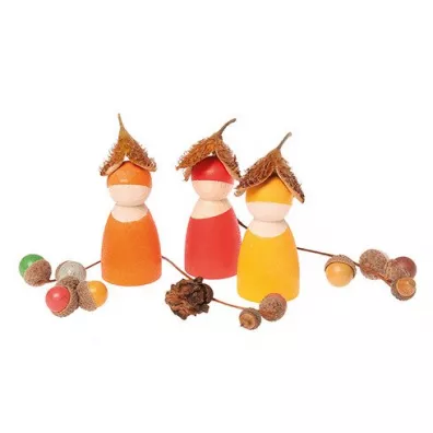 Figurki Przyjaciele, 12 szt., kolorowe, 1+, Grimm's Grimms