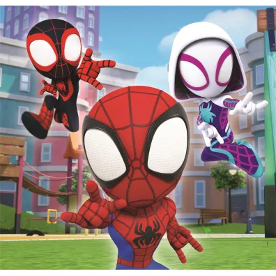 Puzzle 3x48 el. SuperColor. Spidey Clementoni