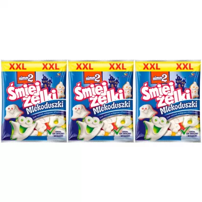 nimm2 �miej�elki Mlekoduszki �elki owocowe wzbogacone witaminami Zestaw 3 x 165 g