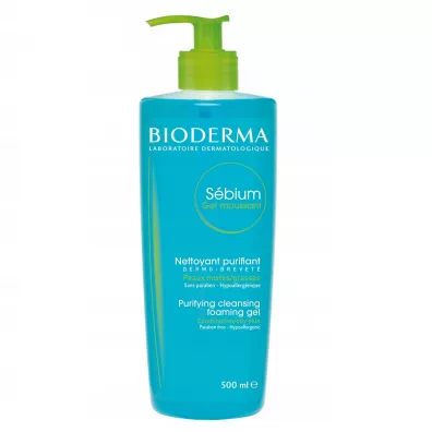 Bioderma Sebium Gel Moussant el do mycia twarzy 500 ml