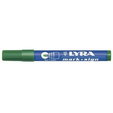 Fila Marker permanentny MARK+SIGN fine 1-4mm zielony