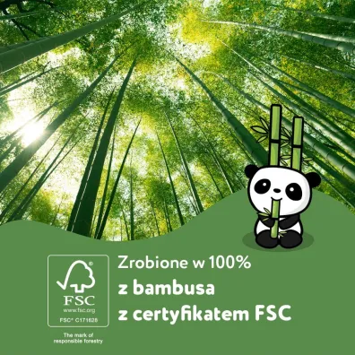 The Cheeky Panda Hipoalergiczne chusteczki nawil�ane dla dzieci z bambusa 60 szt.